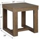 Signature Design by Ashley® Cariton Grayish Brown End Table-2