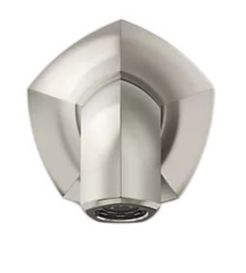 KOHLER® Occasion® Vibrant Polished Nickel Wall-Mount Bathroom Sink Faucet Spout with Straight Design-1