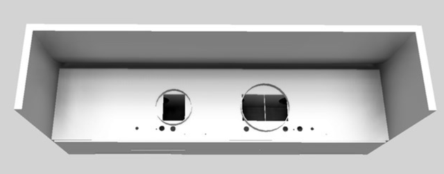 Vent-A-Hood® 54" White Wall Mounted Range Hood-2