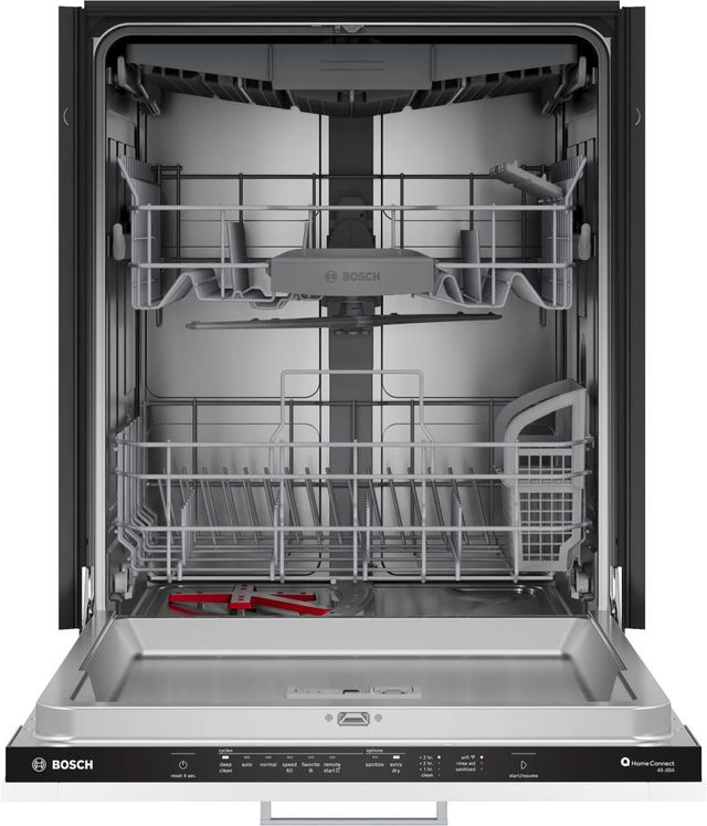 Bosch® 300 Series 24'' Panel Ready Top Control Built-In Dishwasher-1