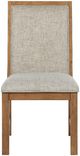 Coaster® Bruner 7-Piece Natural Brown/Oatmeal Dining Table Set-4
