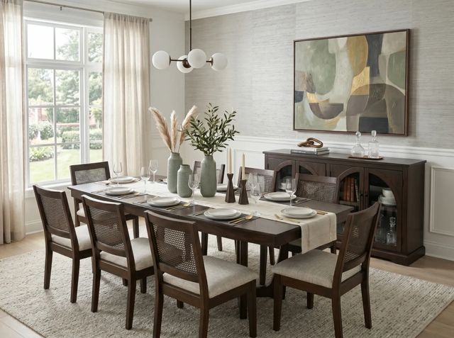 Sunny Designs™ Noah Coffee Been Dining Table-1