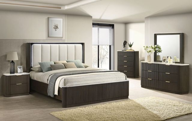 Furniture of America® Lantrisant Dark Walnut Dresser-1