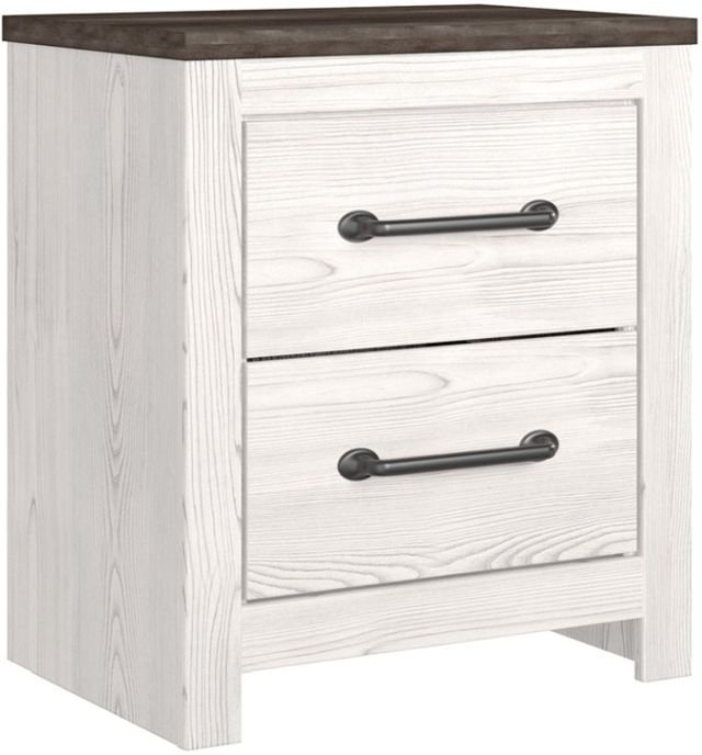 Signature Design by Ashley® Gerridan 4 Piece White/Gray King Bedroom Set-2