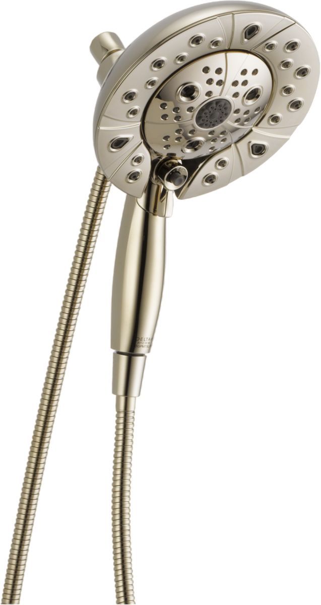 Brizo Essential™  Brilliance® Polished Nickel® 12" Classic Round H2Okinetic® Multi-Function Hydrati® 2-in-1 Shower-0