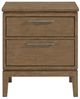 Whittier Wood® Furniture Bailey Nutmeg Nightstand-3