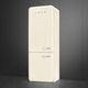 Smeg 50's Style 28'' 18 Cu. Ft. Cream Bottom Freezer Refrigerator-2