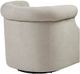 Olliix by Madison Park Beige Owen Swivel Chair-1