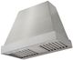 AGA Euclid 36" Stainless Steel Wall Mounted Range Hood  with Brushed Nickel Trim-0