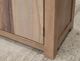 International Furniture Direct Natural Parota Brown 93" TV Stand-5