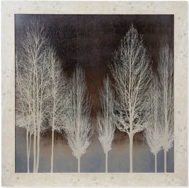 Stylecraft Brown/Cream/Off-White Trees Wall Art-0