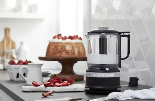 KitchenAid® 5 Cup Black Matte Food Chopper-1