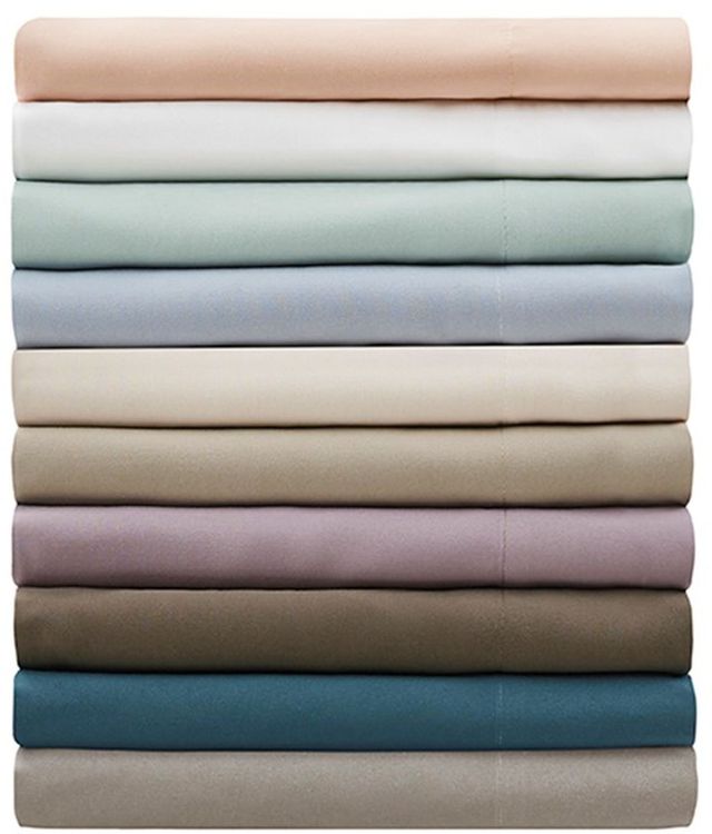 Olliix by Madison Park Seafoam California King 3M Microcell All Season Moisture Wicking Lightweight Sheet Set-3