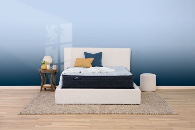 Serta® Perfect Sleeper® Blue Lagoon Nights 12" Wrapped Coil Firm Tight Top Twin Mattress-2