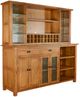 Sunny Designs™ Sedona Sedona Rustic Oak Buffet and Hutch-0