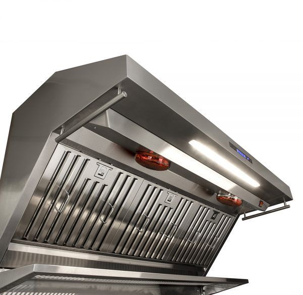 FORNO® Alta Qualita 48" Stainless Steel Wall Mounted Range Hood-1