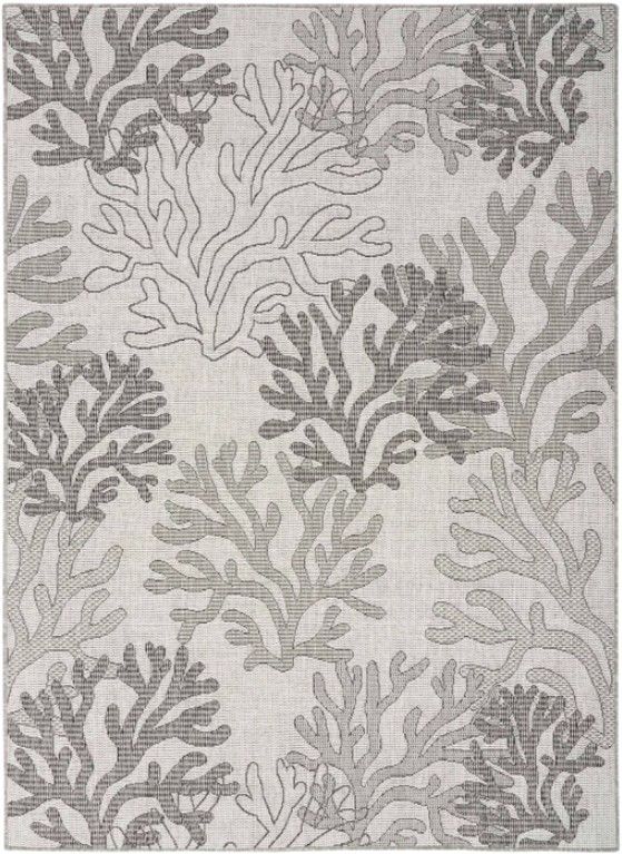 Nourison Home™ Garden Oasis Gray 5'x7' Style 2 Area Rug-0