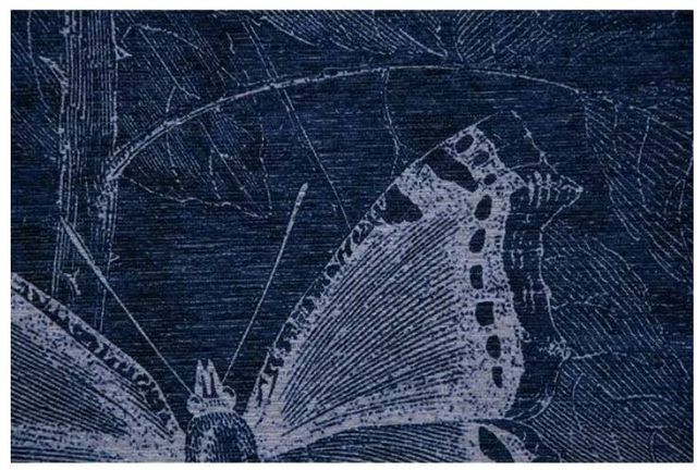 Renwil® Rye-Sample Blue 16"'x16"' Throw Rug-1