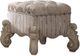 ACME Furniture Versailles Bone White/Ivory Vanity Stool-0