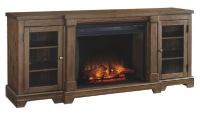 Signature Design by Ashley® Flynnter Medium Brown 75" TV Stand-1