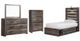 Signature Design by Ashley® Drystan 4-Piece Multi Twin Panel Storage Bed Set-0