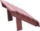 Nature's Best Furniture Customizable Adirondack Polyethylene Outdoor Footstool-0