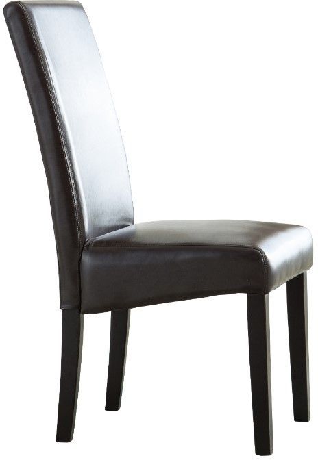 Mazin Furniture Jarvis Dark Brown Side Dining Chair-1