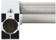 Whirlpool® Stainless Steel Under-Counter Refrigerator Handle Kit-4