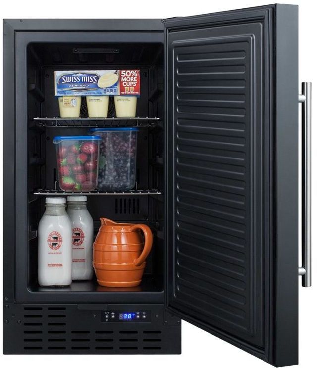 Summit 5 Piece Black Kitchenette-2
