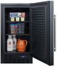 Summit 5 Piece Black Kitchenette-2