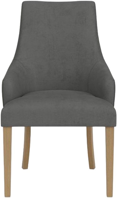 Riverside Furniture Mix-N-Match Chairs 2-Piece Slate Swoop Arm Upholstered Dining Arm Chair Set-2