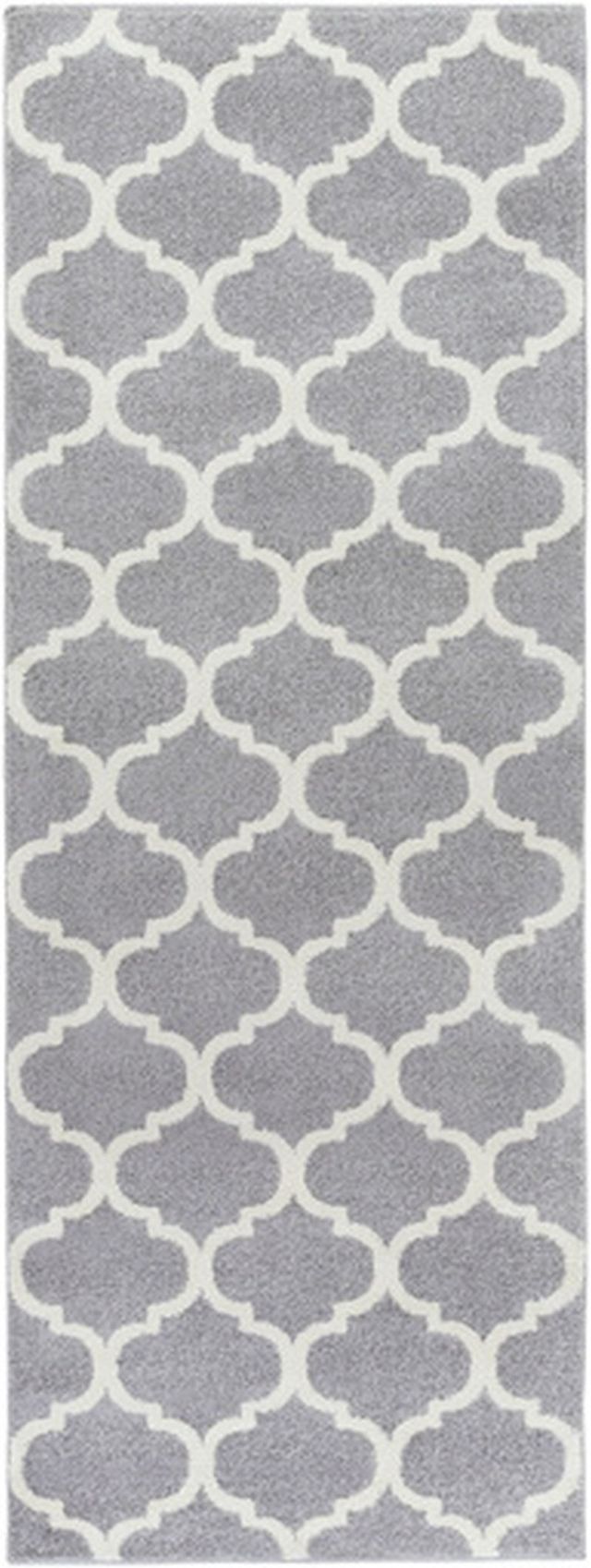 Surya Horizon Medium Gray 3'x7' Runner Rug-0