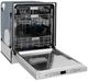 ZLINE Autograph Edition Monument 24" Stainless Steel with Polished Nickel Helix Handle 3rd Rack Top Touch Control Tall Tub Dishwasher -3