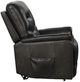 BarcaLounger© Lorence Venzia Gray Recliner-3