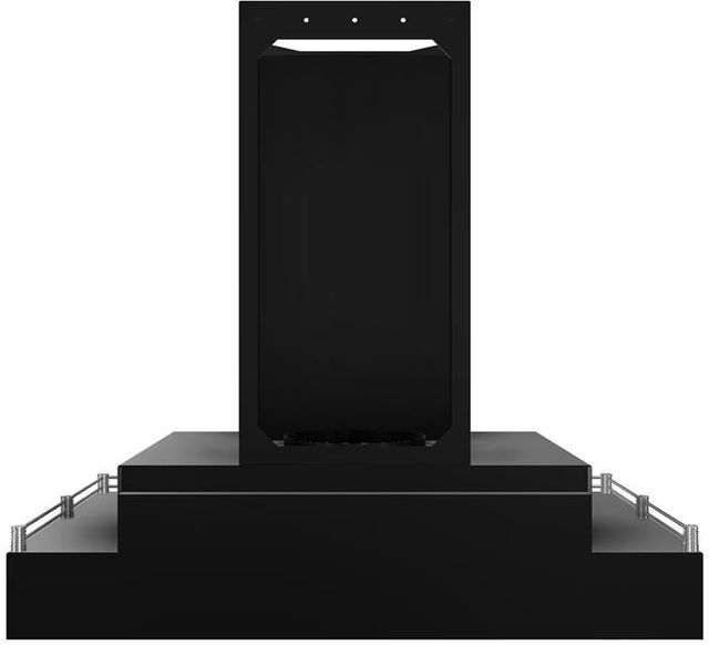 Vent-A-Hood® 36" Black Contemporary Wall Mount Range Hood-2