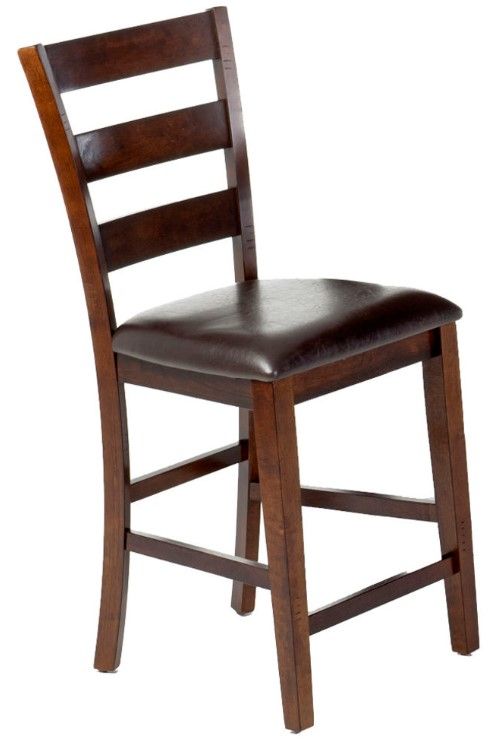 Intercon Kona 5-Piece Raisin Trestle Counter Height Dining Set-1