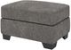 Benchcraft® Olten Graphite Ottoman-2
