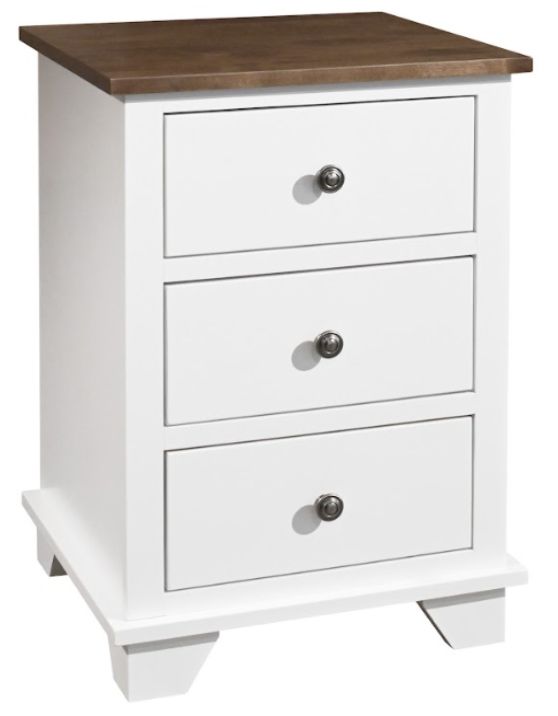 Archbold Furniture Customizable Portland 3-Drawer Nightstand-0