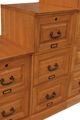 TEI Harvest Brown 3-Drawer File Cabinet-0