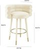 TOV Furniture Betty Cream Bar Stool-1