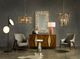 Currey & Company Bulat Antique Black/White Opaque Floor Lamp-2