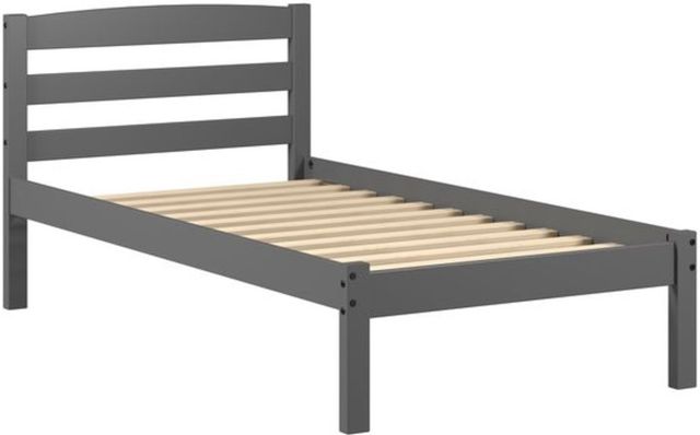 Donco Kids Econo Scandinavian Dark Gray Youth Twin Panel Bed-2