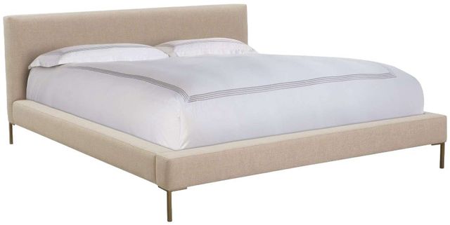 Robin Bruce Customizable Oaklynn King Upholstered Panel Bed-0