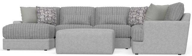 Jackson Furniture Titan 4-Piece Moonstruck Left Side Facing U-Shape Chaise Sectional-3