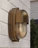 Currey & Company Maritime Brass/Clear Outdoor Wall Sconce-5