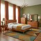 Sunny Designs™ American Modern Cinnamon Queen Panel Bed-1