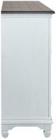 Liberty Furniture Allyson Park Highboy Charcoal/Wirebrushed White 68" TV Console-4