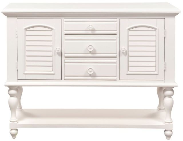 Liberty Furniture Summer House Oyster White Dining Server-2