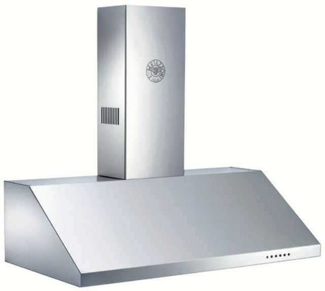 Bertazzoni 36" Stainless Steel Wall Mount Canopy Hood-1