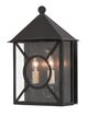 Currey & Company Ripley Midnight Medium Outdoor Wall Sconce-0
